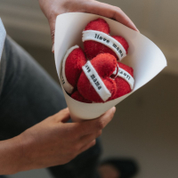 Sleutelhanger moederdag hart – lieve mama